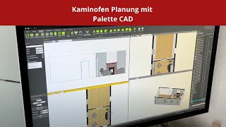 Kaminofen Planung mit Palette CAD [upl. by Peg]