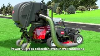 Toro Groundsmaster® 360 High Lift Grass Collection System [upl. by Aissert476]