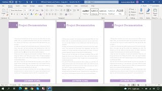 How to Add Headers Footers and Page Numbers in Microsoft Word [upl. by Ailed]