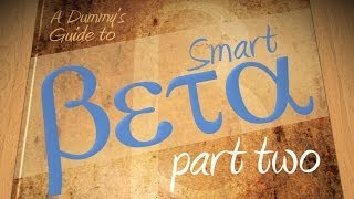 A Dummys Guide to Smart Beta Part 2 [upl. by Ennej]