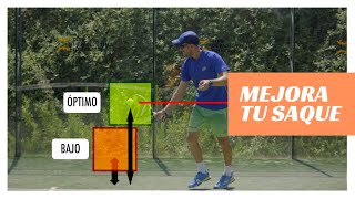 SAQUE PADEL‼️ APRENDE PADEL con 5 CONSEJOS para mejorarlo🔥 [upl. by Safoelc712]