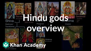 Hindu gods overview  World History  Khan Academy [upl. by Haleemak762]