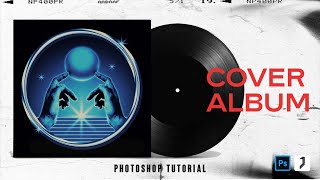 DESIGN COVER ALBUM  ARTWORK  STREETWEAR  PHOTOSHOP TUTORIAL [upl. by Anitsugua]