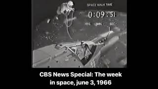 CBS  Week in Space 1966 [upl. by Tallbott745]