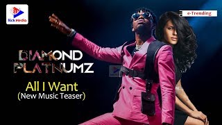 NEW SONG DIAMOND PLATNUMZ ALL I WANT Teaser [upl. by Htebsil]