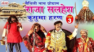 मैथिली नाच प्रोग्राम  राजा सलहेश  कुसुमा हरण भाग3  Maithili Nach Program [upl. by Vick]