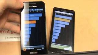 Accessory Geeks Samsung Fascinate vs Droid X benchmark [upl. by Lody]