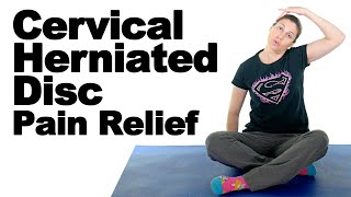 10 Best Cervical Herniated Disc Exercises amp Stretches  Ask Doctor Jo [upl. by Barnaby]