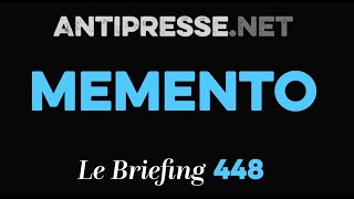 MEMENTO 2862024 — Le briefing avec Slobodan Despot [upl. by Selyn]