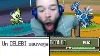 DIALGA NIVEAU 2 ET CELEBI DANS LES FLEURS  BestOf Platine FULL RANDOM [upl. by Eilram]