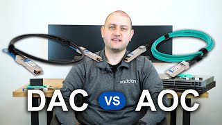 DAC vs AOC Network Cabling Comparison [upl. by Akerue184]