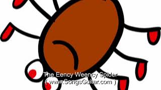 The Eency Weency Spider  English Nursery Rhyme amp Lyrics [upl. by Carmita750]