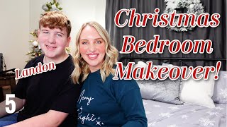 LANDONS CHRISTMAS BEDROOM MAKEOVER  2022 [upl. by Iarahs]