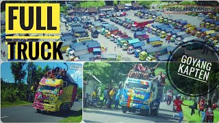 Wow 😮😮Kopdar truk terASYIK amp terKEREN DJ The night versi truck lover [upl. by Enuj]