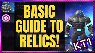 Basic Guide To Relics Marvel Contest Of Champions [upl. by Rento]