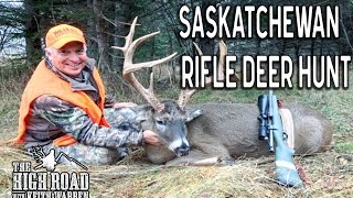 Saskatchewan Rifle Deer Hunting  Woody River 2017 [upl. by Anigriv]