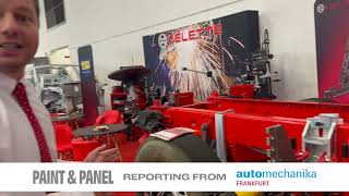 Celette truck chassis alignment system demonstrated at Automechanika Frankfurt 2024 [upl. by Pitchford476]