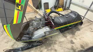 1978 John Deere Liquifire Snowmobile hall of fame [upl. by Rannug115]