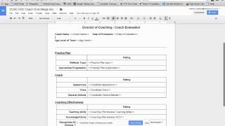 Using Google Forms Spreadsheets amp Docs to make an evaluation [upl. by Ynoble532]