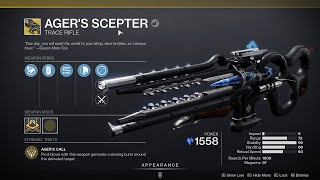 HOW TO GET AGERS SCEPTER  DESTINY 2 [upl. by Wandy]