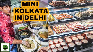 Mini Kolkata in Delhi  CR Park Street Food Tour  Dilli ki Sardi EP 04  Veggiepaaji [upl. by Reseda]