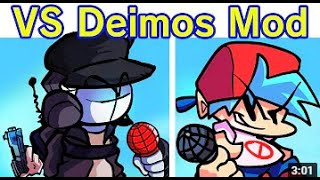 Friday Night Funkin VS Deimos Mod Fanmade FNF ModHard Madness Combat [upl. by Ellenrad]