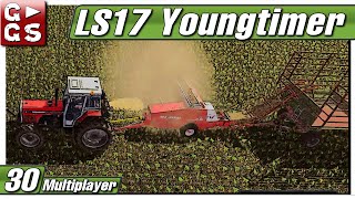 LS17 YOUNGTIMER 🚜 Kompostierer mit Ballen beladen 30 Hermanns Eck Talk [upl. by Goddard]