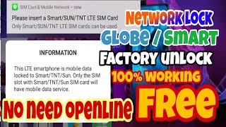 How to unlock Network lock or factory unlock Smartphone [upl. by Irrab]