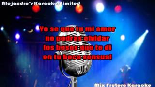 Mix Frutero Dimension Latina Karaoke [upl. by Ettedualc]