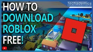 How To Download and Install Roblox For Free  Play Roblox on Windows 10 [upl. by Anytsyrk760]