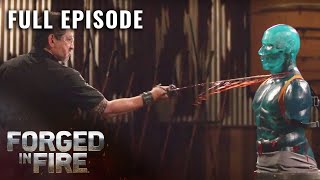 Forged in Fire Recreating Arya Starks Needle with Iron Age Techniques S7 E26  Full Episode [upl. by Landrum733]