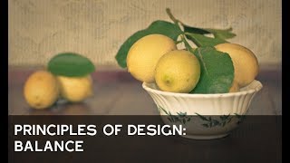 Principles of Design Balance [upl. by Roth]