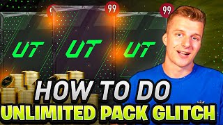 HOW TO DO THE UNLIMITED PACK GLITCH ON EAFC 24 [upl. by Ail]