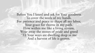 Before You I Kneel A Workers Prayer  Keith amp Kristyn Getty [upl. by Enorahs]