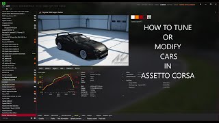 Assetto Corsa How to tune or modify cars [upl. by Ardnauq]