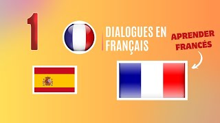 Diálogos en francés  traducidos al español n°1 [upl. by Scales220]