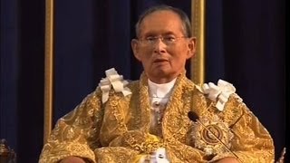 Thai king appeals for stability after violent protests [upl. by Leno455]