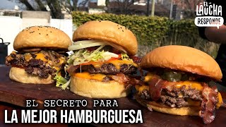 El Secreto para hacer La Mejor Hamburguesa  El Laucha Responde [upl. by Leunad]