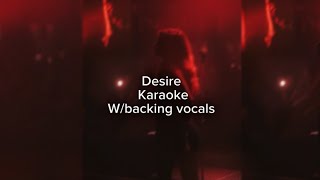 Meg Myers  desire karaoke wbacking vocals [upl. by Selimah]