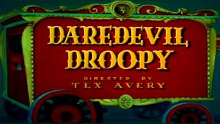 Daredevil Droopy 1951  recreation titles [upl. by Poulter862]