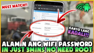 PAANO MALAMAN ANG WIFI PASSWORD NG KAHIT ANONG WIFI  Tips and Guide [upl. by Porter]