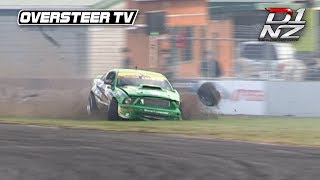 Drift Car Crash Compilation  D1NZ Pukekohe [upl. by Alessandro294]