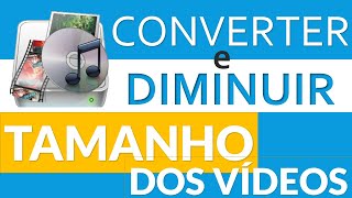 Como converter e diminuir tamanho dos vídeos no FormatFactory [upl. by Elcarim]