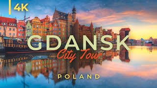 Visit Gdańsk in 4K UHD  Europes hidden Gem  Poland [upl. by Vine]