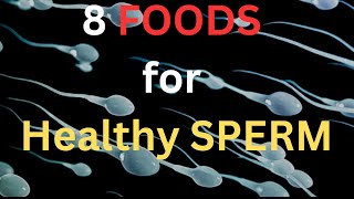 8 Types of diet for healthy sperm  Foods to increase sperm counts [upl. by Marella278]