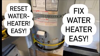 How To Reset Your Water Heater ￼ [upl. by Shara]