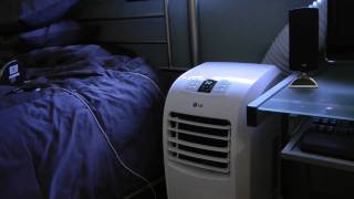 LG Electronics 7000 BTU Portable Air Conditioner with Remote Model  LP0711WNR [upl. by Nyral]