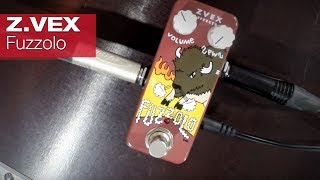 ZVEX Fuzzolo [upl. by Oberheim891]