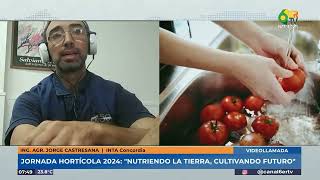 Jorge Castresana  INTA Concordia invita a la jornada hortícola 2024 [upl. by Siraval245]