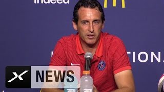 Neuer Stürmer für PSG Das sagt Unai Emery  Paris SaintGermain  Ligue 1 [upl. by Boar]